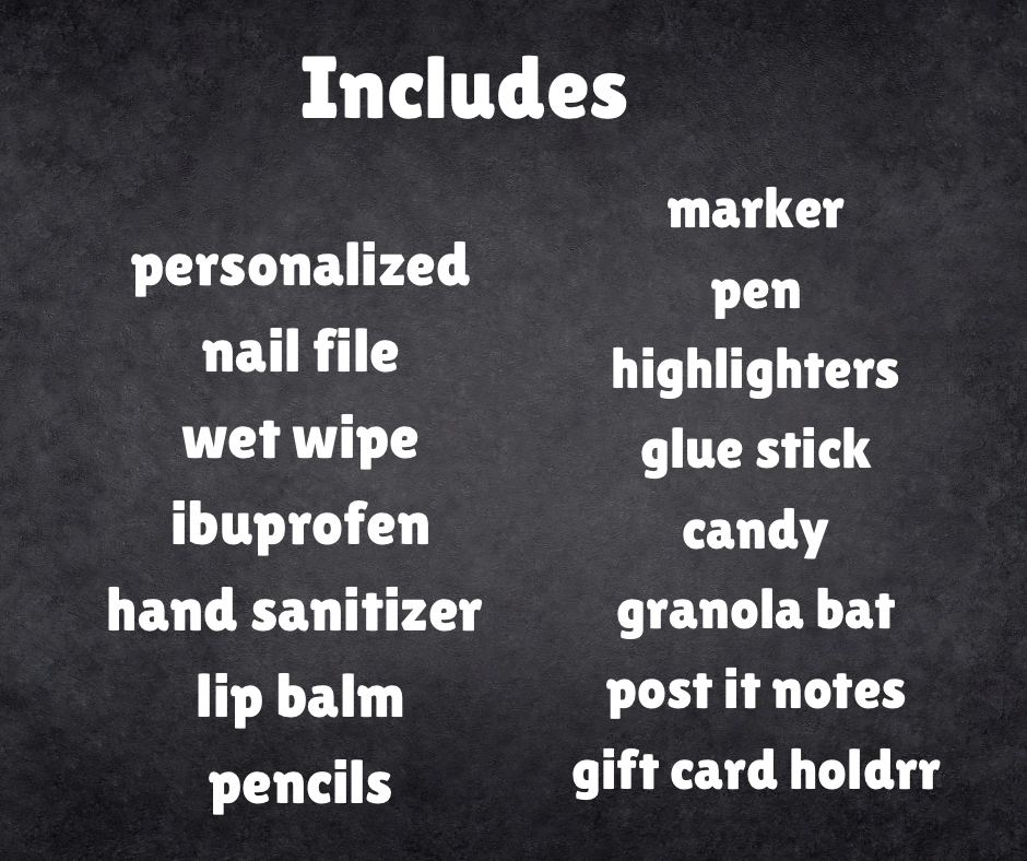 Teacher Survival Kit Mini Version