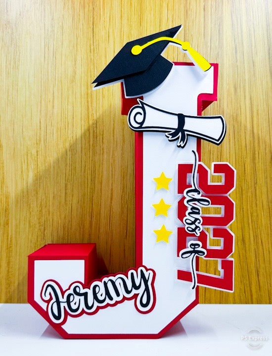 Graduation 3D Letters