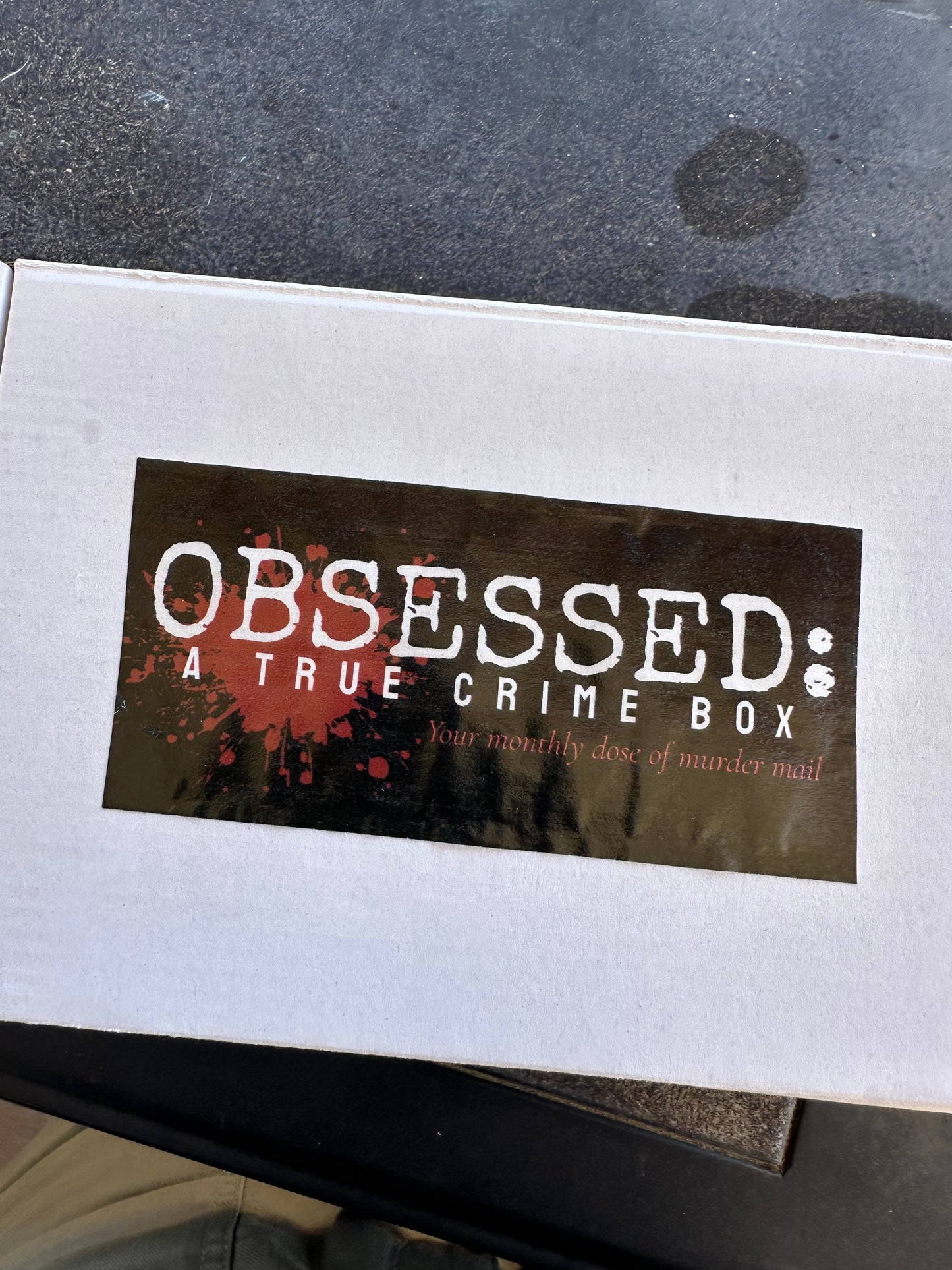 OBSESSED- A TRUE CRIME BOX