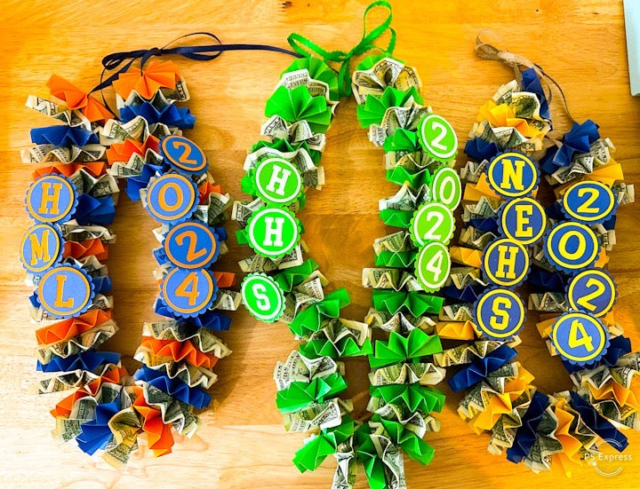 Graduation Money Lei