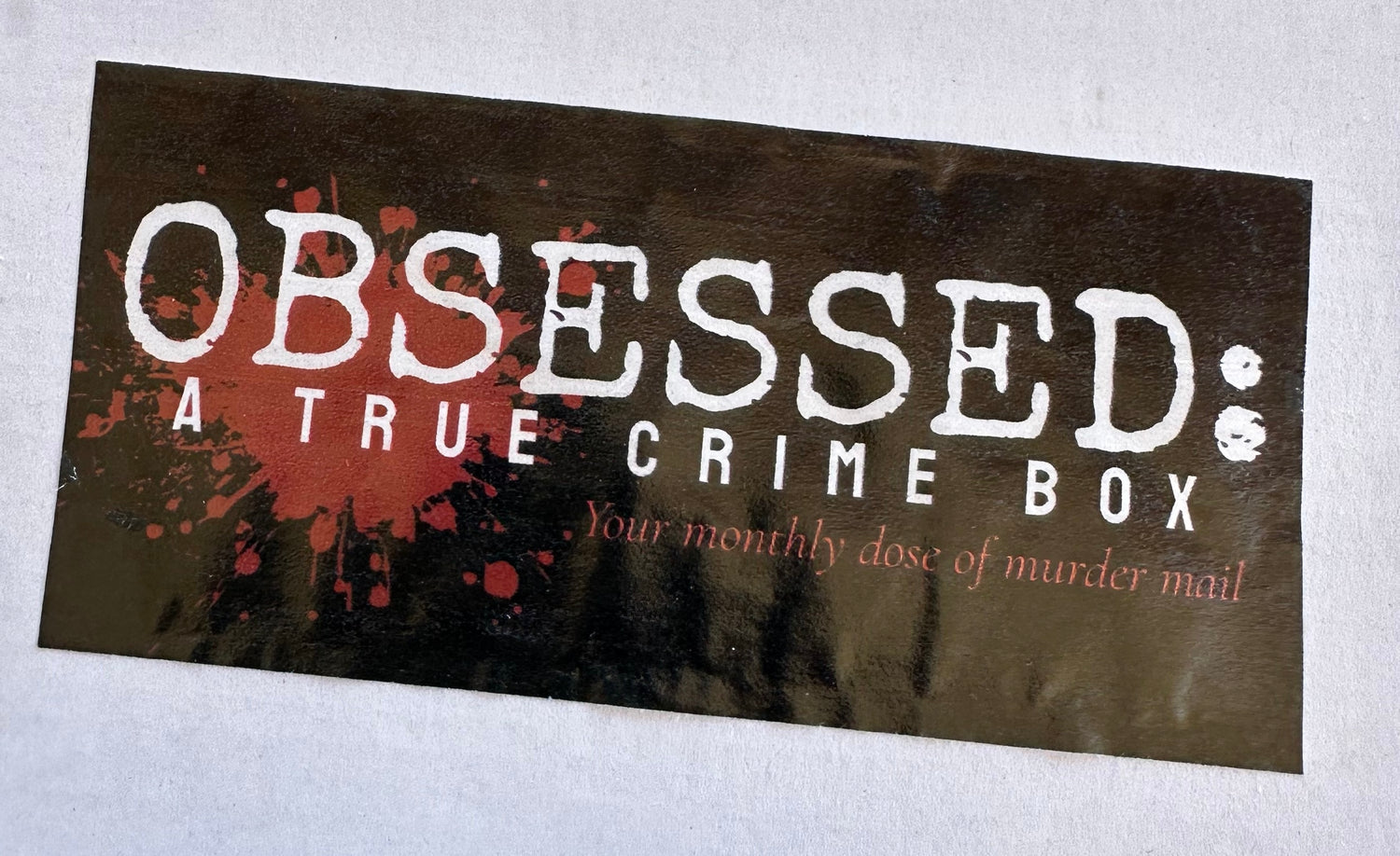 OBSESSED-A TRUE CRIME BOX