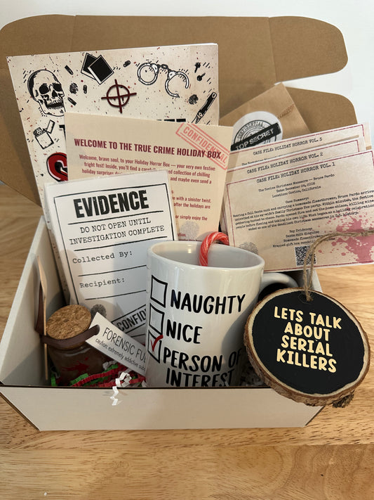 Obsessed: A True Crime Box – Monthly True Crime Mystery Subscription