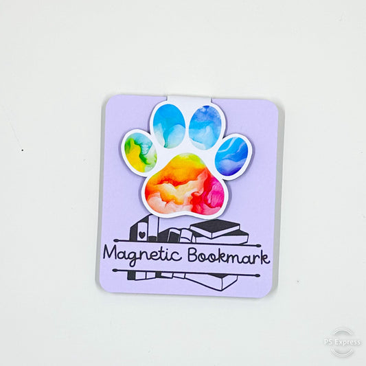 Dog Paw Magnetic Bookmark