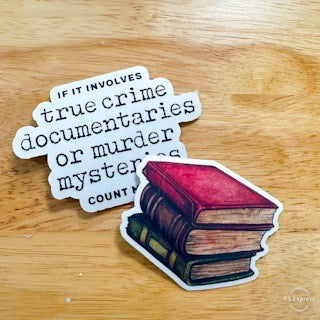 True Crime Book Annotation Kit | Reading Tabs, Highlighters & Case Notes | Book Lover Gift