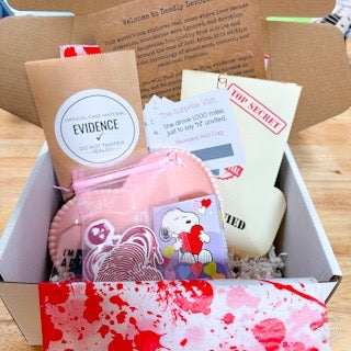 Deadly Devotion Valentine True Crime Subscription Box | Obsessed