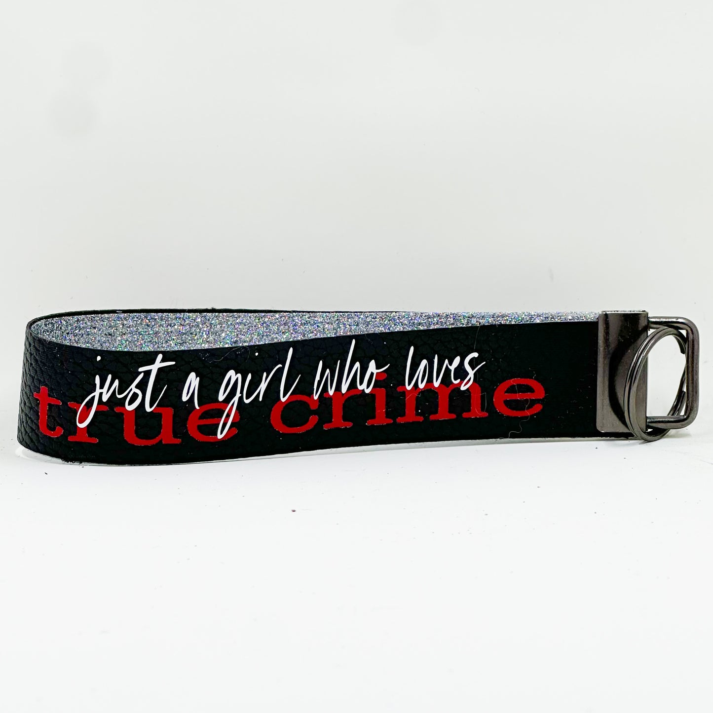 True Crime Key Wristlet – 1” x 6”