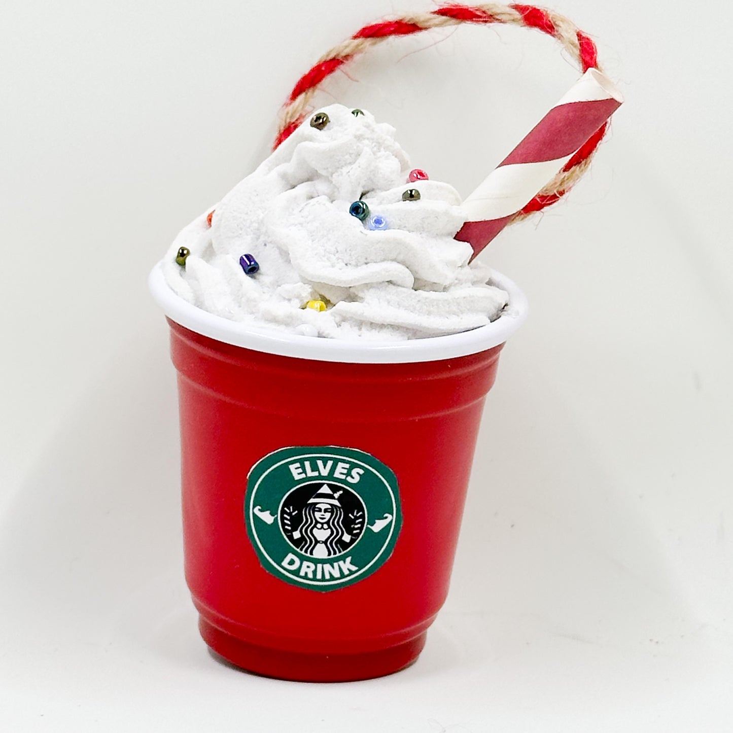 Mini Holiday Coffee Cup Ornament