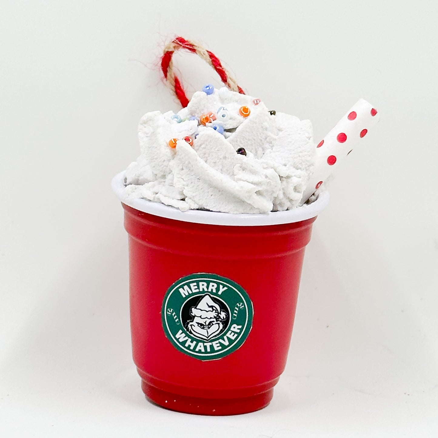 Mini Holiday Coffee Cup Ornament
