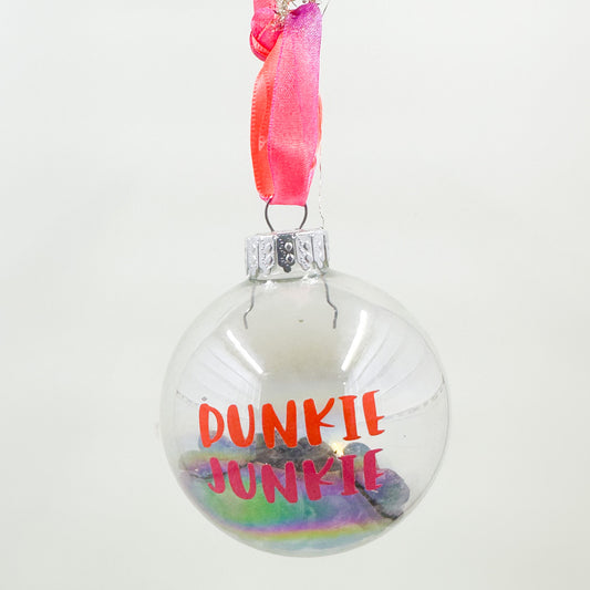 Dunkie Junkie Coffee Bean Ornament