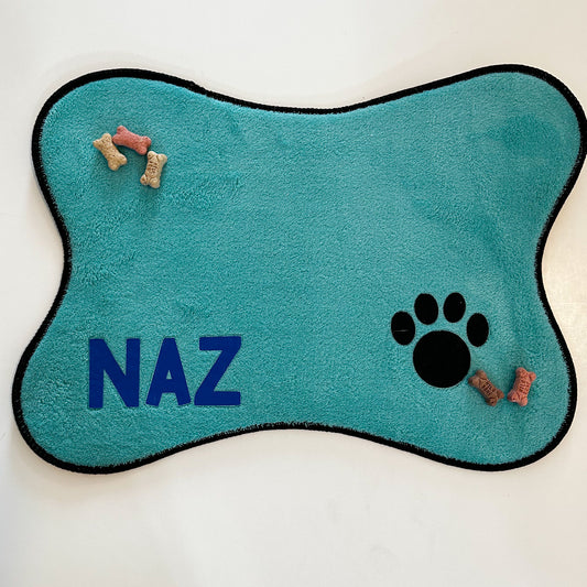 Personalized Dog and Cat Bowl Mats